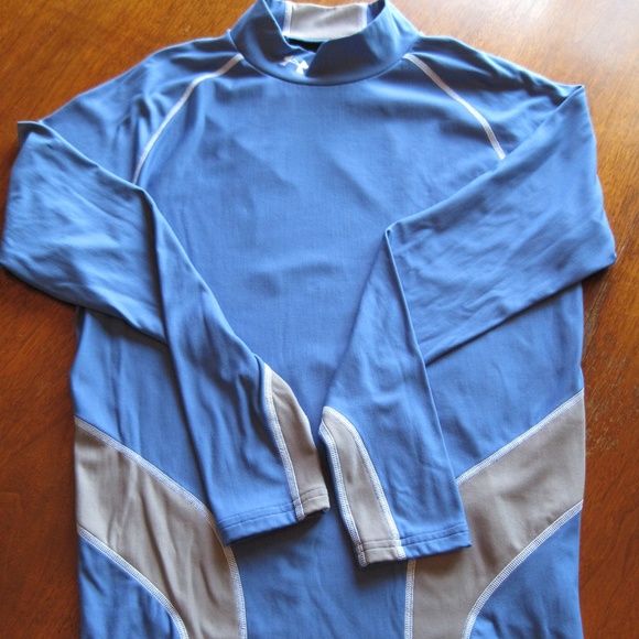 Under Armour cold gear mock neck top sz XXL - Picture 2 of 7